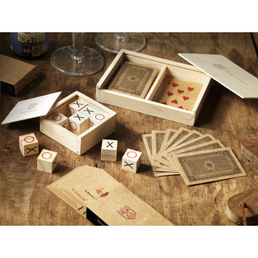 Logotrade reklaamtooted pilt: Tic Tac Toe Mäng Bamboo