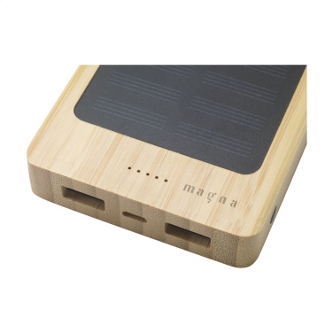 Logotrade reklaamkingid pilt: Solar Powerbank 8000+ juhtmevaba laadija
