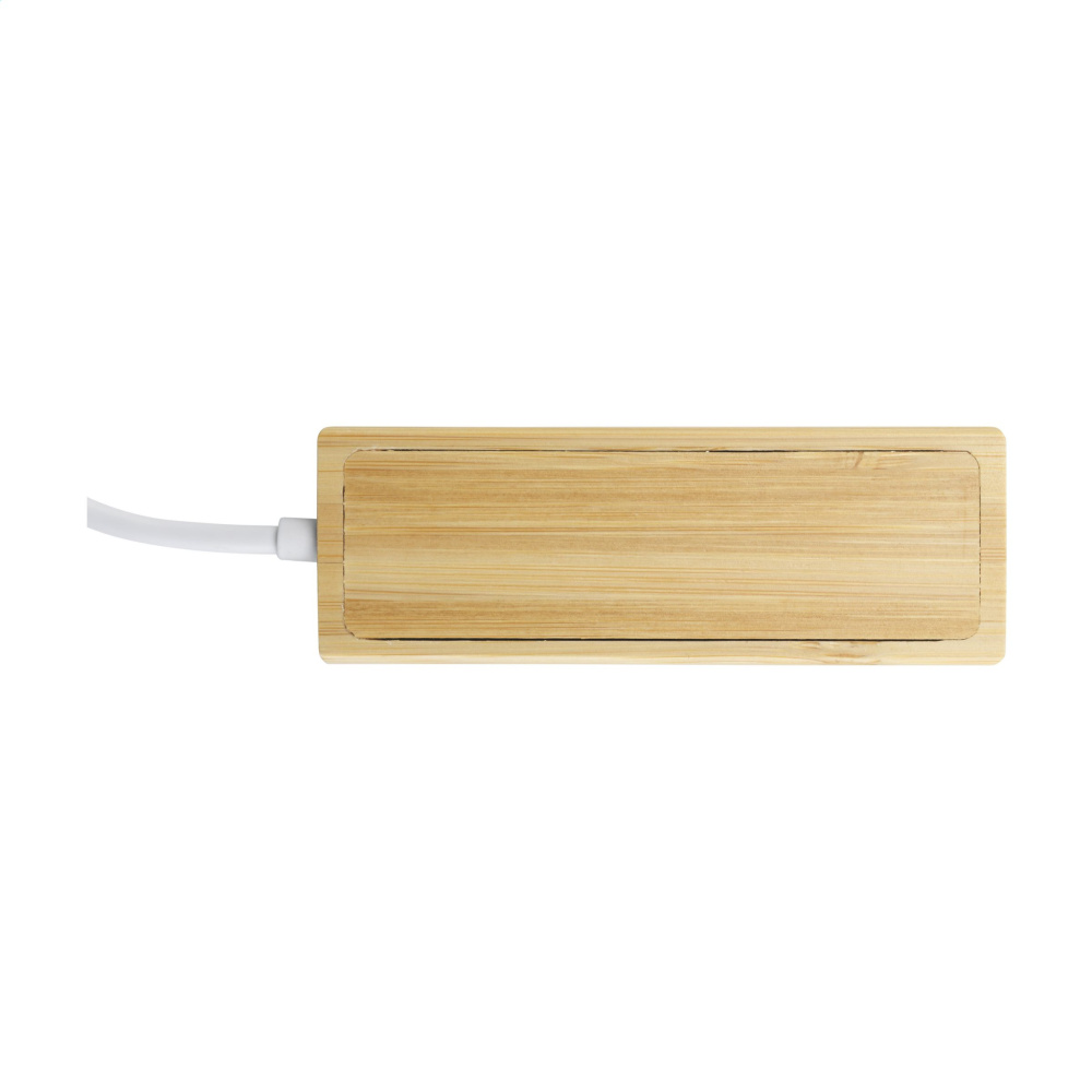 Logo trade ärikingituse pilt: Bambusest USB-jaotur