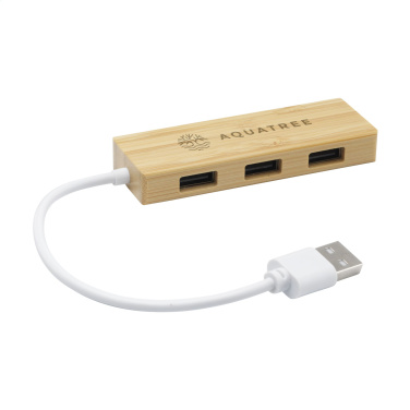 Logo trade ärikingi pilt: Bambusest USB-jaotur