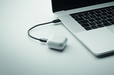 Logo trade reklaamkingi pilt: CAWATT 4 in 1 kaabli pistikute komplekt 15W