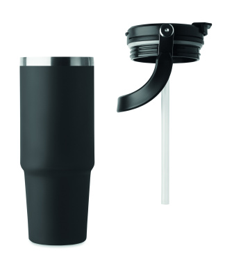 Logotrade reklaamtoote foto: SUMA HAND topeltseinaga termoskruus 850 ml