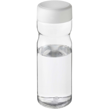 Logo trade firmakingituse pilt: H2O Active® Eco Base 650 ml keeratava korgiga veepudel