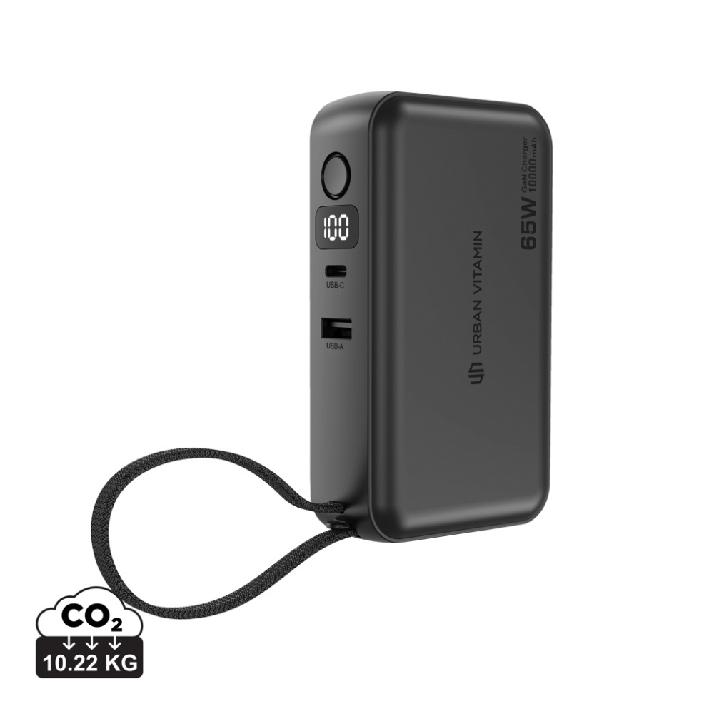 Logo trade ärikingitused foto: Urban Vitamin Eureka hübriid GANcharger 10000mah akupank 65W