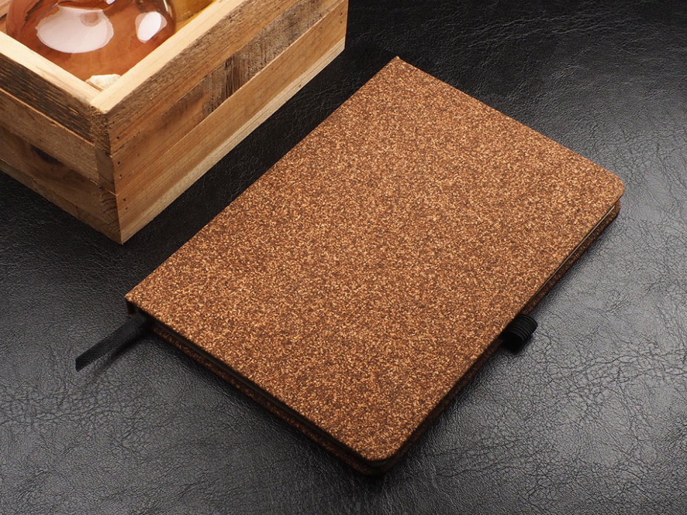 Logo trade reklaamkingi pilt: Märkmik korgist kaantega 219635102