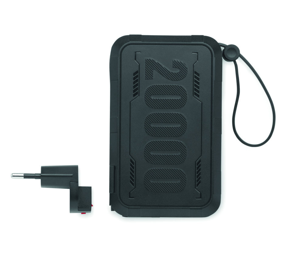 Logo trade reklaamkingitused foto: 20000 mAh ABS-plastist akupank POWROC