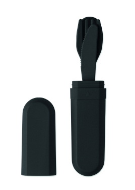 Logotrade ärikingi foto: Söögiriistade komplekt ja karp PLA-st BITEFUL