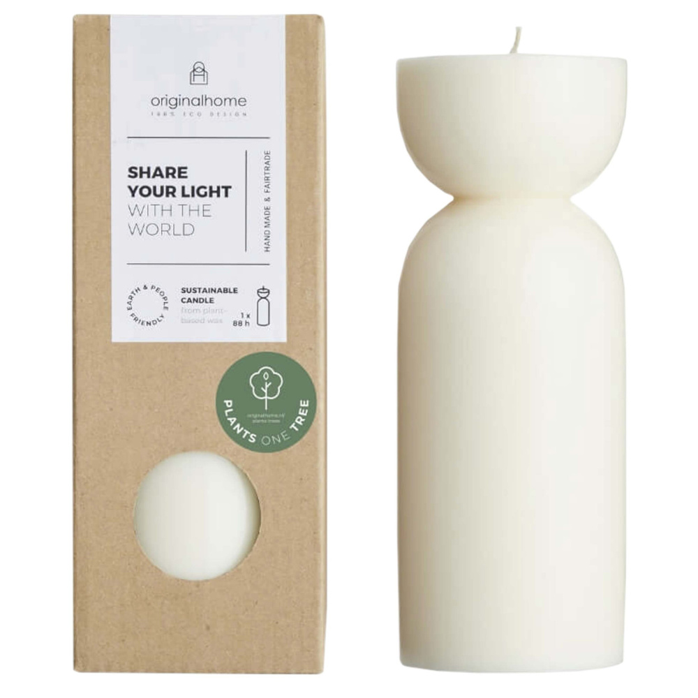 Logo trade ärikingituse pilt: Originalhome orgaaniline küünal - keskmine