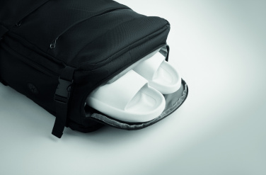 Logo trade reklaamkingid foto: FLYHIGH salongisuuruses käsipagasi seljakott