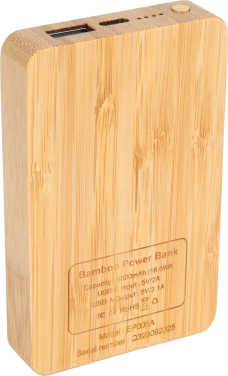 Logotrade ärikingituse foto: 5000 mAh akupank valgustatud logoga