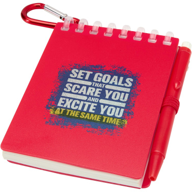 Logotrade meene foto: Lig Mini pehmekaaneline märkmiku ja pastapliiatsi komplekt