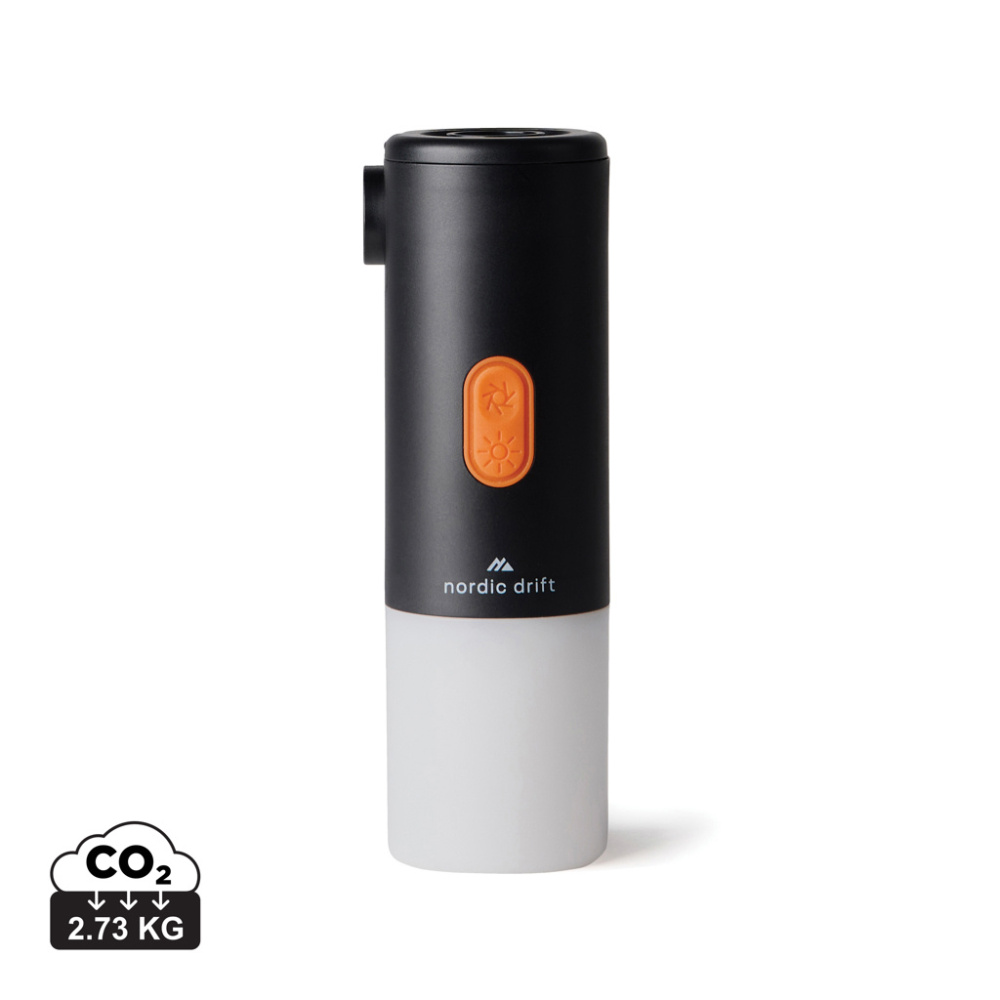 Logotrade ärikingitused pilt: Nordic Drift Titan kaasaskantav õhupumbaga matkalamp