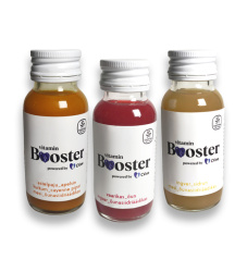 terveys-shotit mainoslahjaksi