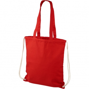 Logotrade mainostuote tuotekuva: Eliza 240 g/m² -puuvillareppu kiristysnyörillä 6L