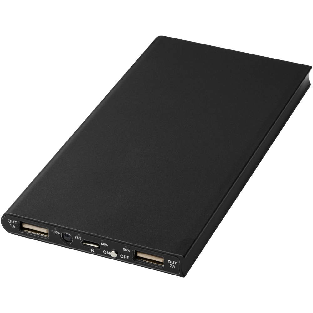 Logotrade liikelahjat kuva: 8 000 mAh:n alumiininen Plate -varavirtalähde