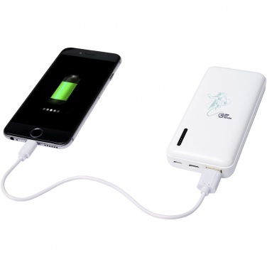 Logo trade mainostuotet tuotekuva: Suuritiheyksinen Compress 10 000 mAh varavirtalähde