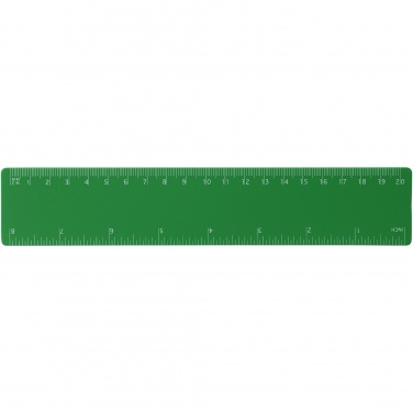 Logo trade mainoslahja ja liikelahja tuotekuva: Rothko-viivain, 20 cm, muovinen