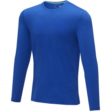 Logo trade mainostuote kuva: Ponoka long sleeve men's organic t-shirt