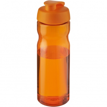 Logo trade mainoslahja kuva: H2O Active® Eco Base 650 ml -urheilujuomapullo läppäkannella