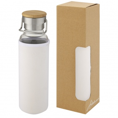 Logo trade liikelahjat mainoslahjat kuva: Thor 660 ml:n lasipullo neopreenisuojuksella