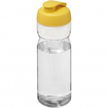 Logo trade liikelahjat tuotekuva: H2O Active® Base Tritan™ 650 ml urheilujuomapullo pikalukittavalla korkilla