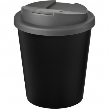 Logotrade mainoslahja ja liikelahja kuva: Americano® Espresso Eco 250 ml kahvimuki kierrätetystä materiaalista. Läikkymätön kansi.