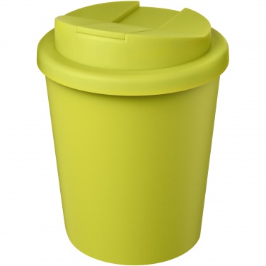 Logo trade mainostuote kuva: Americano® Espresso Eco 250 ml kahvimuki kierrätetystä materiaalista. Läikkymätön kansi.