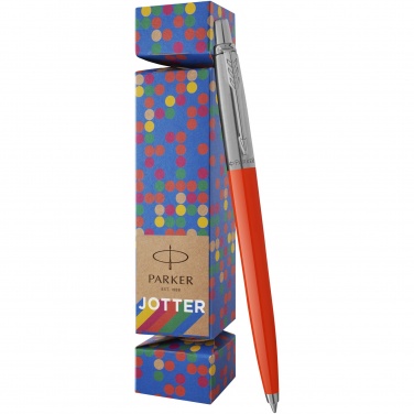 Logotrade mainoslahja ja liikelahja kuva: Parker Jotter Cracker-kynälahjasetti