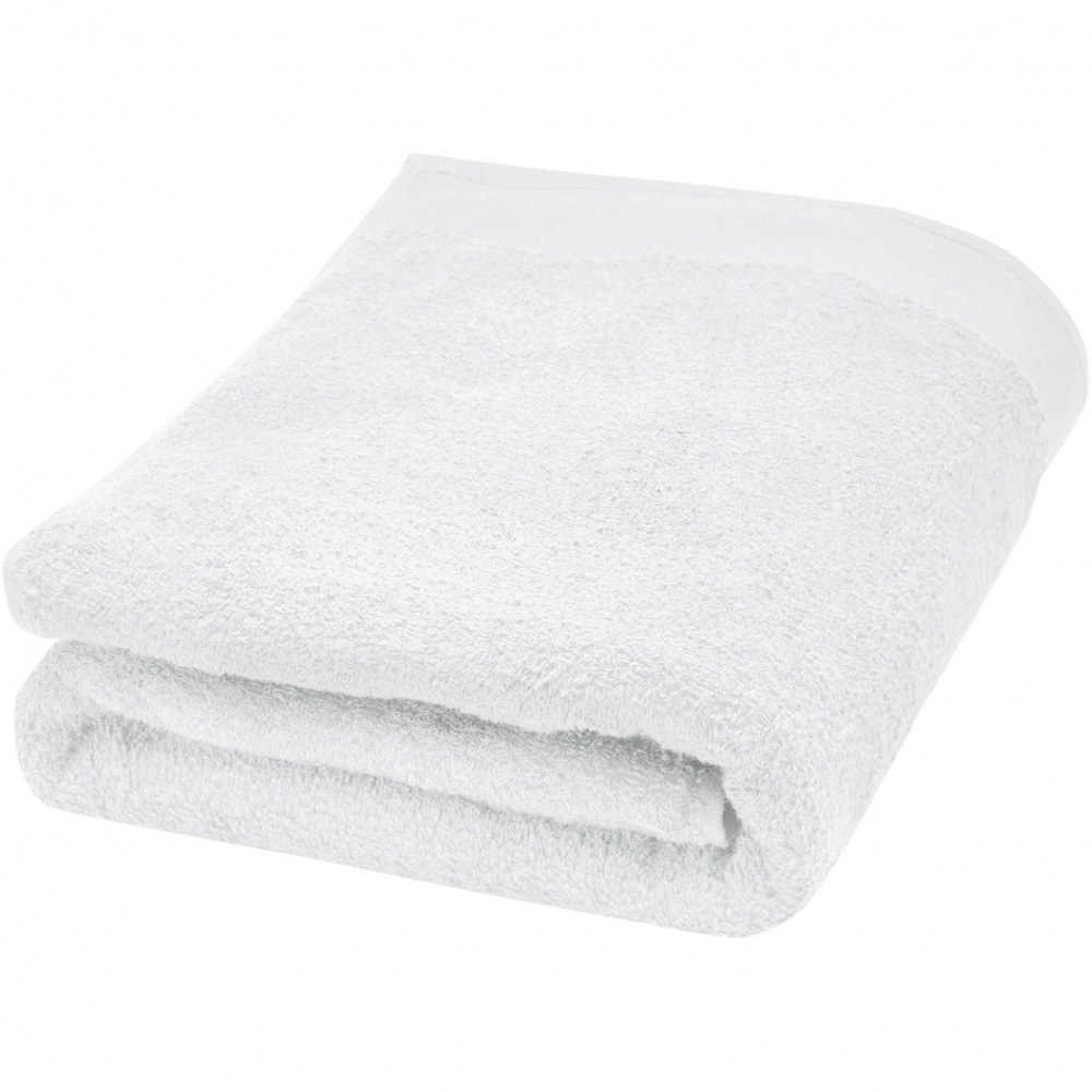 Logotrade mainostuote tuotekuva: Ellie puuvillainen pyyhe, 550 g/m², 70x140 cm