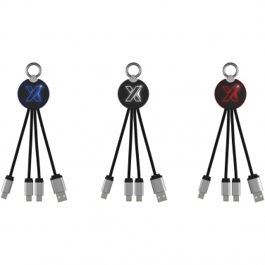Logotrade liikelahja mainoslahja kuva: SCX.design C16 -kaapeli, pyöreä, valaistuva