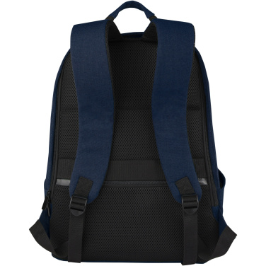 Logotrade liikelahja mainoslahja kuva: Joey 15,6" GRS-kierrätetystä kankaasta valmistettu varkaudenestoreppu kannettavalle 18 l