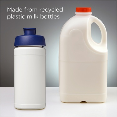 Logo trade mainoslahja ja liikelahja tuotekuva: Baseline 500 ml:n kierrätetystä materiaalista valmistettu juomapullo