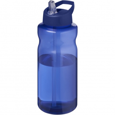 Logotrade mainoslahja ja liikelahja kuva: H2O Active® Eco Big Base 1 litran urheilujuomapullo kaatonokkakannella
