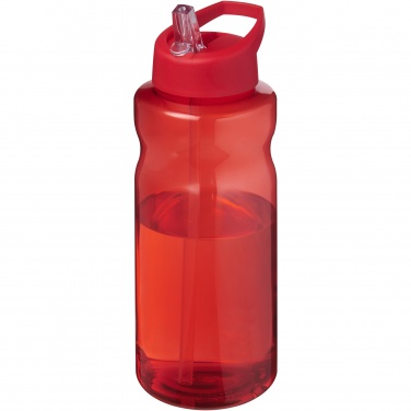 Logotrade liikelahja tuotekuva: H2O Active® Eco Big Base 1 litran urheilujuomapullo kaatonokkakannella