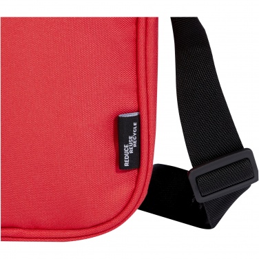 Logotrade liikelahja mainoslahja kuva: Byron GRS-kierrätetystä materiaalista valmistettu crossbody-laukku 2 l