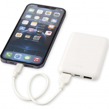 Logo trade mainostuotet tuotekuva: Asama 5 000 mAh:n Type-C-varavirtalähde kierrätetystä muovista