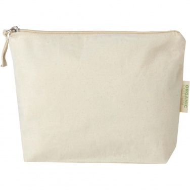Logotrade liikelahjat mainoslahjat tuotekuva: Orissa 180 g/m² organic toiletry bag 1L