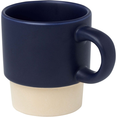 Logotrade liikelahjat mainoslahjat tuotekuva: Olympia 130 ml:n pinottava savipohjainen espressokuppi