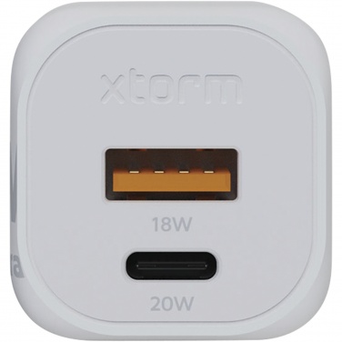 Logotrade mainoslahjat kuva: Xtorm XEC020 GaN²Ultra 20 W seinälaturi