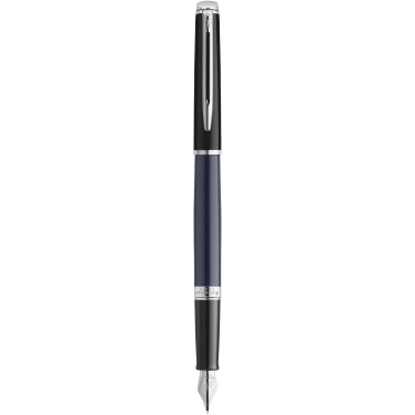Logotrade liikelahjat kuva: Waterman Hemisphere värit peittävä mustekynä Palladium pinnoitteella.