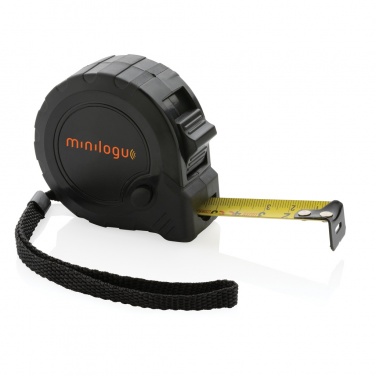 Logotrade mainoslahja tuotekuva: RCS 5M/19 mm mittanauha stop-painikkeella