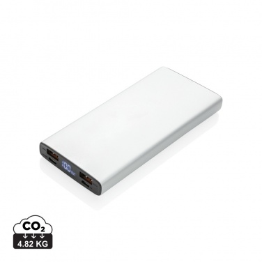 Logo trade liikelahjat tuotekuva: Alumiininen 18W 10000mAh PD varavirtalähde