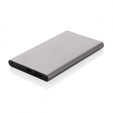 Logotrade mainostuote tuotekuva: 4000mAh virtapankki USB-C:llä RCS muovista/alumiinista