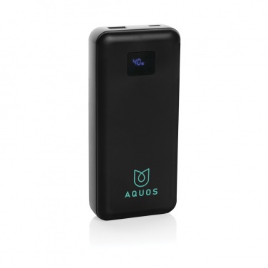Logo trade liikelahjat tuotekuva: Gridley 20000mAh 65W tietokonevirtapankki RCS muovista