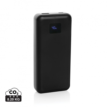 Logotrade mainoslahja ja liikelahja kuva: Gridley 20000mAh 65W tietokonevirtapankki RCS muovista