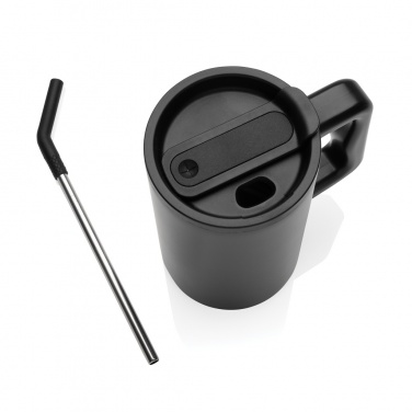 Logo trade mainoslahjat tuotekuva: Cube RCS -sertifioitu muki kierrätetystä teräksestä 800ml