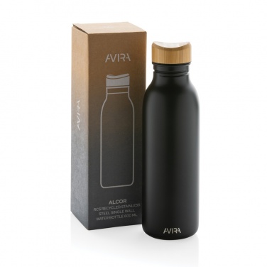Logo trade mainoslahjat ja liikelahjat kuva: Avira Alcor RCS yksiseinäinen re-steel vesipullo 600 ML