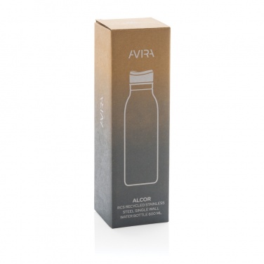 Logotrade mainoslahja ja liikelahja kuva: Avira Alcor RCS yksiseinäinen re-steel vesipullo 600 ML