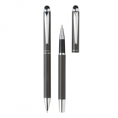Logotrade mainostuotet kuva: Swiss Peak deluxe kynäsetti PU-kotelossa