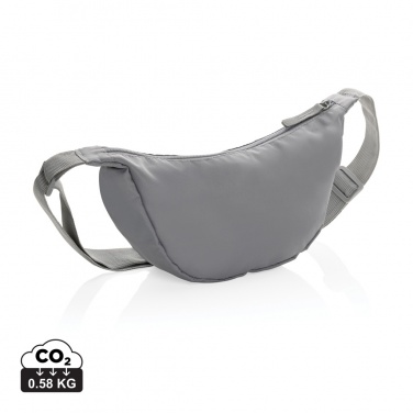 Logotrade mainoslahja ja liikelahja kuva: Crescent AWARE™ RPET puolikuun muotoinen crossbody -laukku